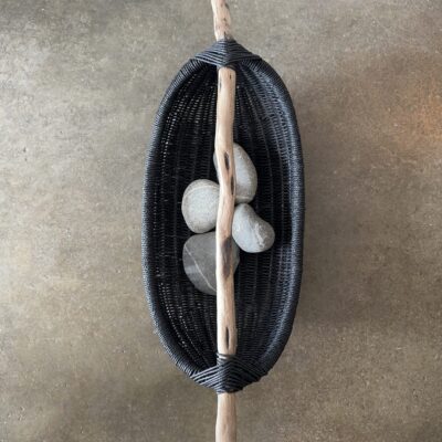 California Coast Driftwood Basket