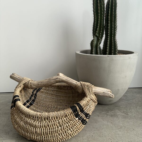 California Coast Driftwood Basket A37