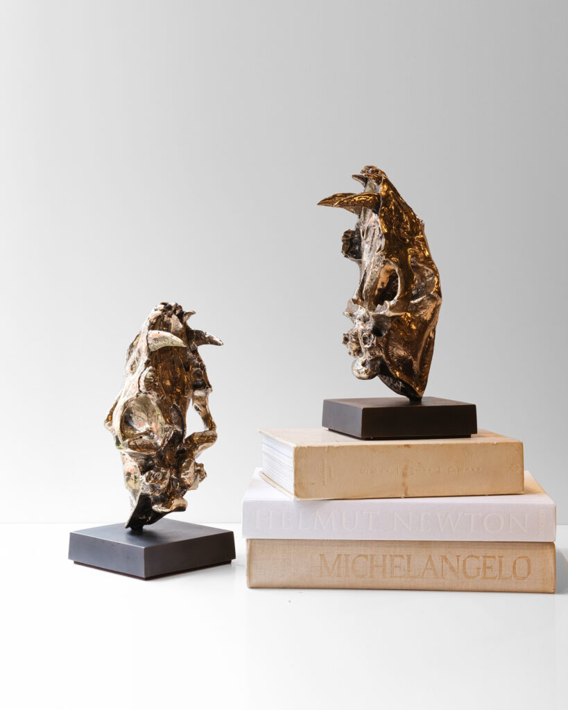 Sabre Tooth Tiger Skull Bookends