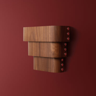 Stud Sconce – Curved 3