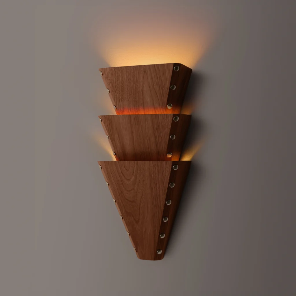 Stud Sconce Pyramid 3