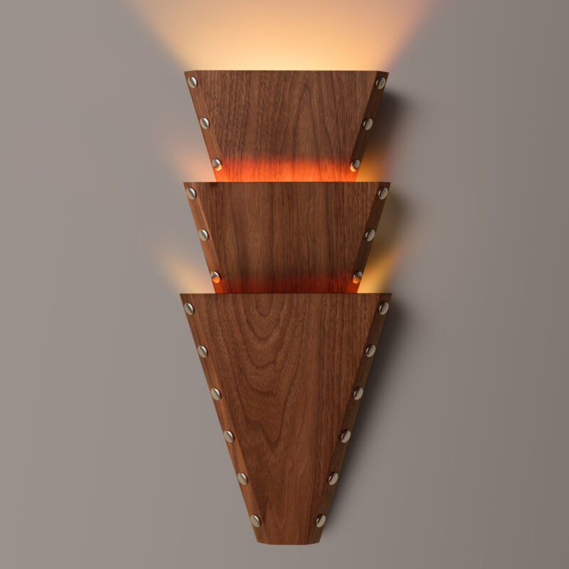 Stud Sconce Pyramid 3
