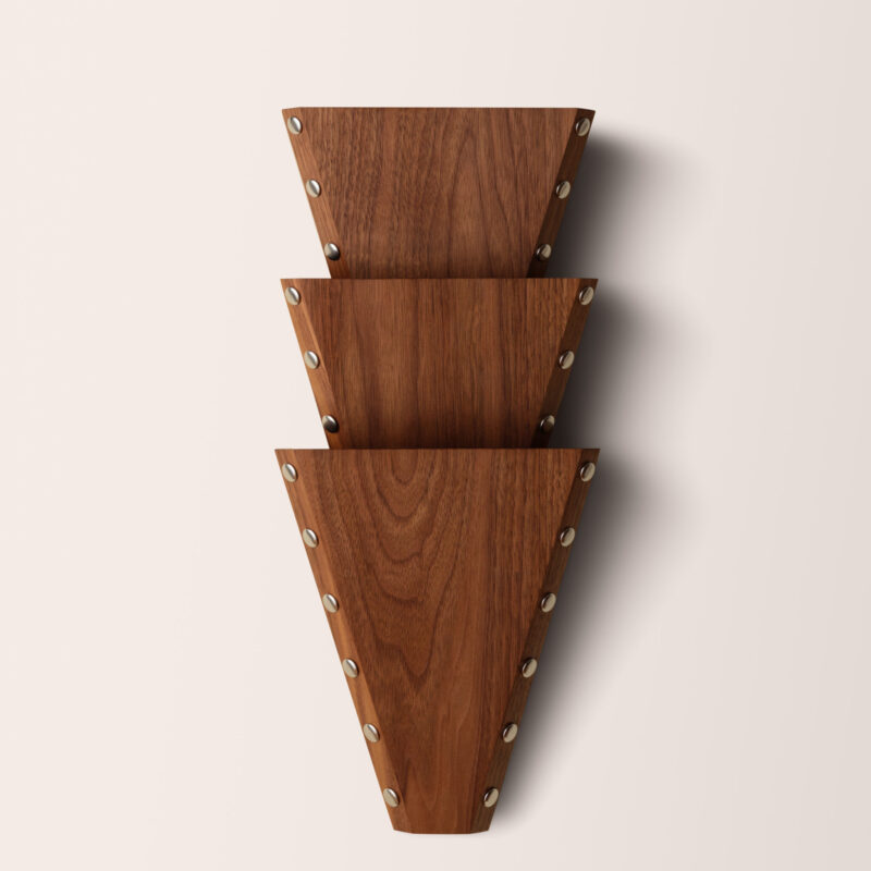 Stud Sconce Pyramid 3