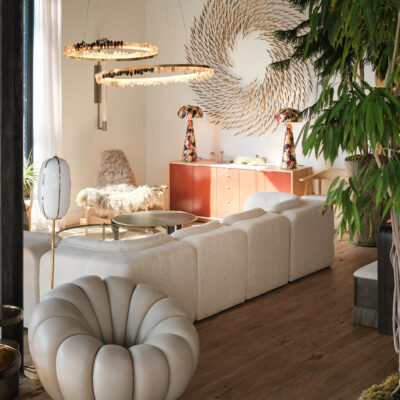 Pair of Splat Lamps #7