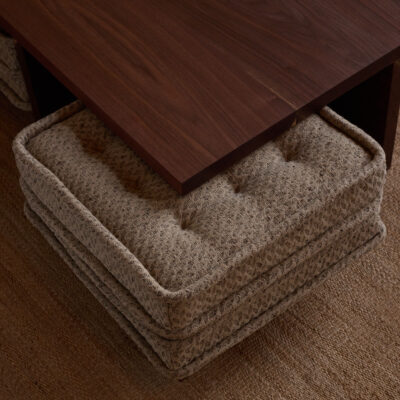 Noa Coffee Table & Ottomans