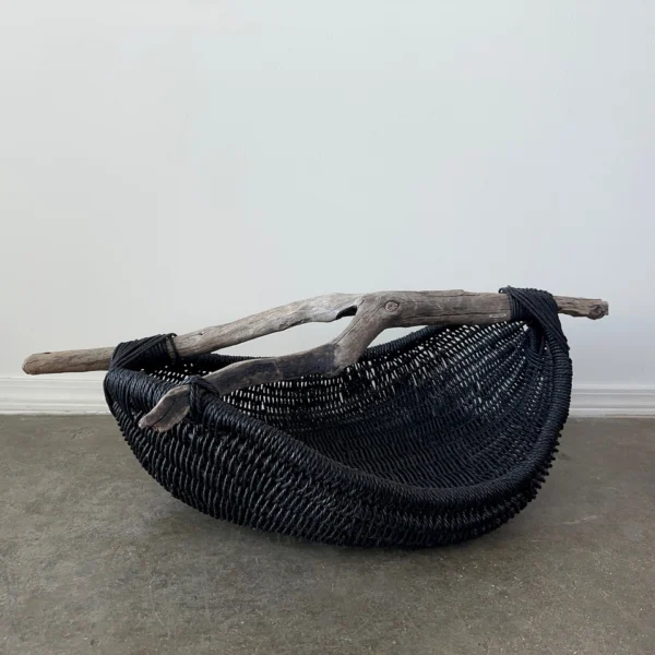California Driftwood Basket A26