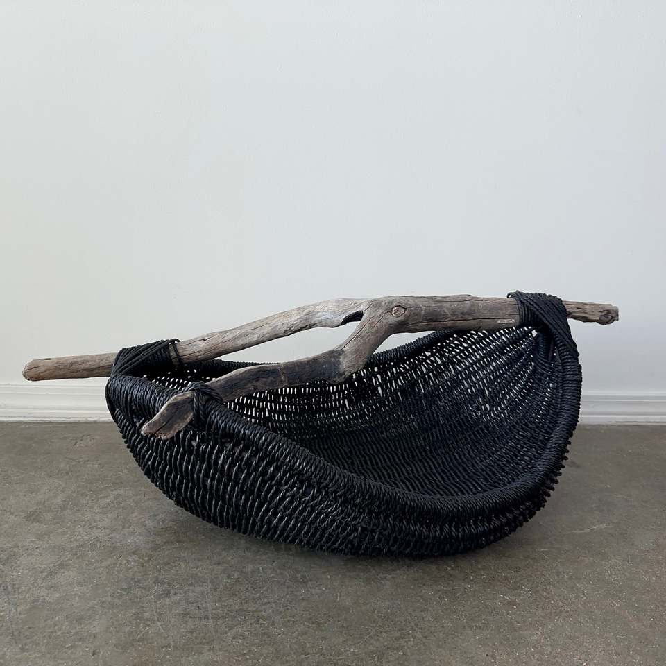 California Driftwood Basket A26