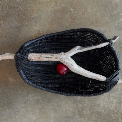California Driftwood Basket A26