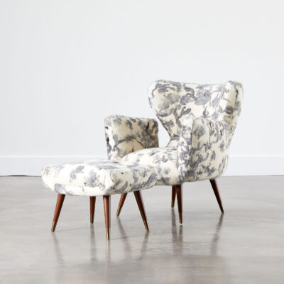 Italian Club Ottoman