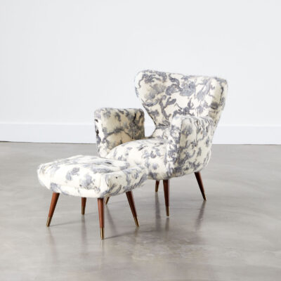 Italian Club Ottoman