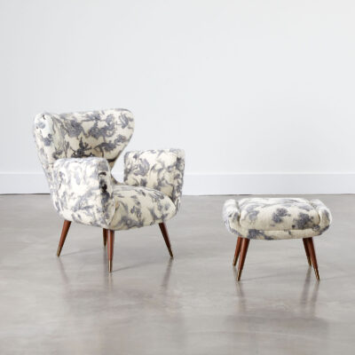 Italian Club Ottoman