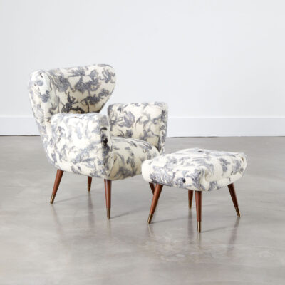 Italian Club Ottoman