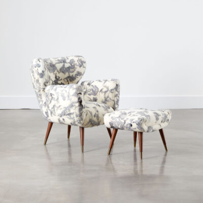 Italian Club Ottoman