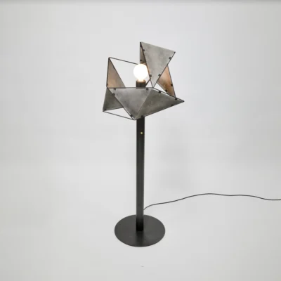 Constellation Floor Lamp with Brass Shade