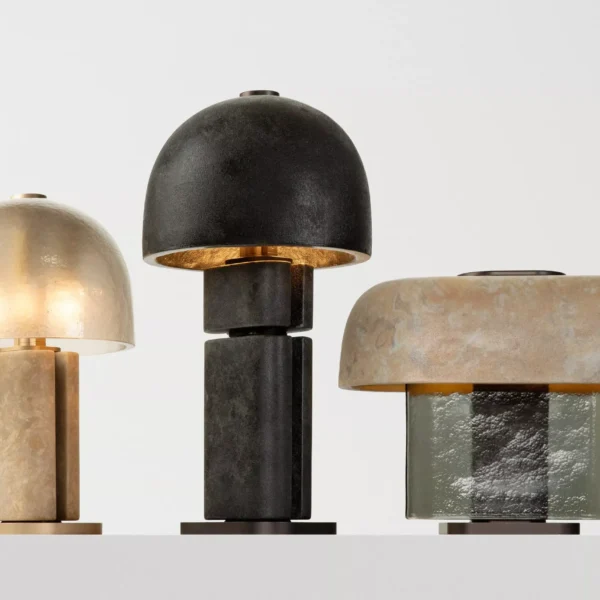 Esca Table Lamp No. 2 – Mixed Materials