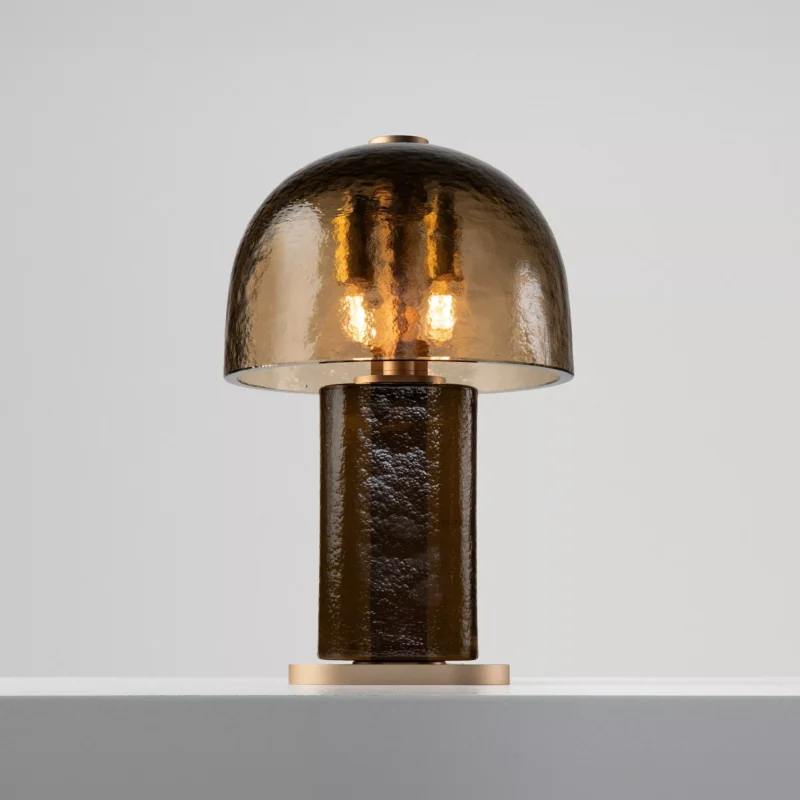 Esca Table Lamp No. 2 - Petite - Cast Glass