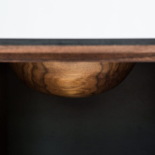 OUTSIDE IN Side Tables – Wood Legs