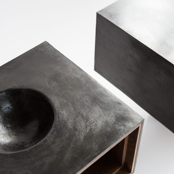 OUTSIDE IN Side Tables – Wood Legs