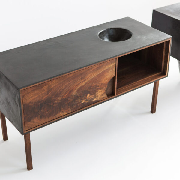 OUTSIDE IN Side Tables – Wood Legs