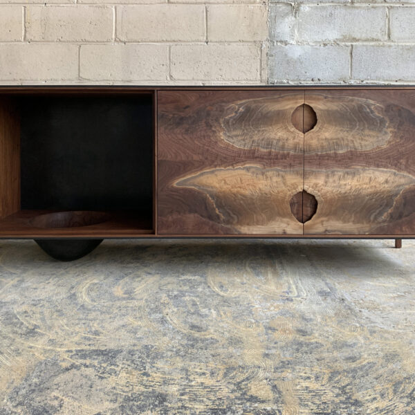 OUTSIDE IN Credenza – Wood Legs – 73”