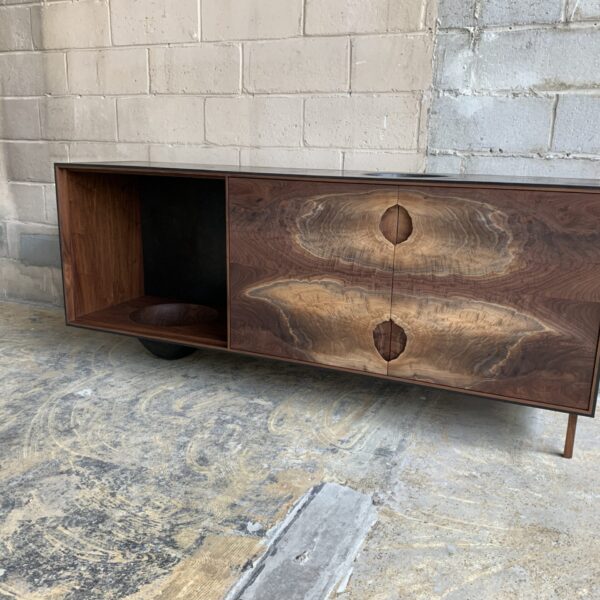 OUTSIDE IN Credenza – Wood Legs – 73”