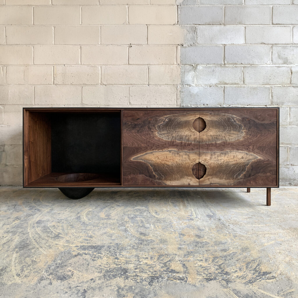 OUTSIDE IN Credenza - Wood Legs - 73''