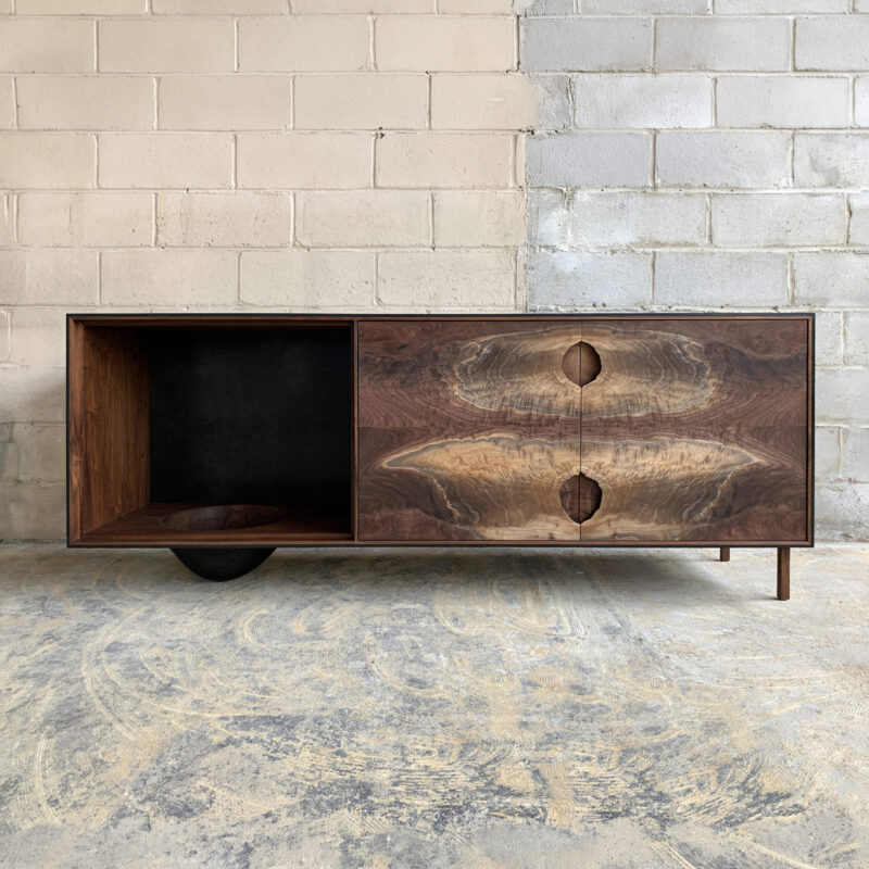 OUTSIDE IN Credenza - Wood Legs - 73''