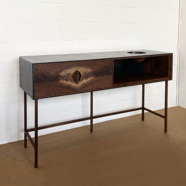 OUTSIDE IN Console – Wood Legs