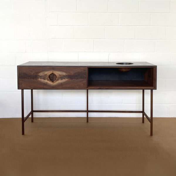 OUTSIDE IN Console - Wood Legs