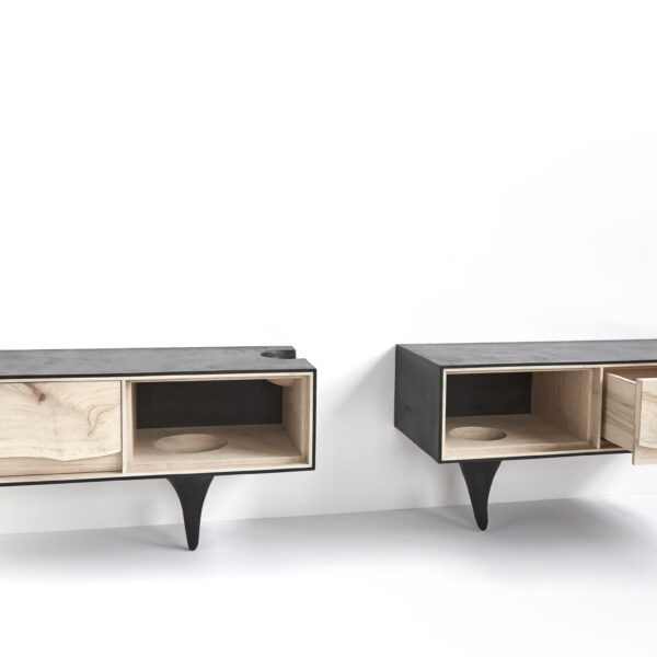 OUTSIDE IN Side Tables – Wall Mounted