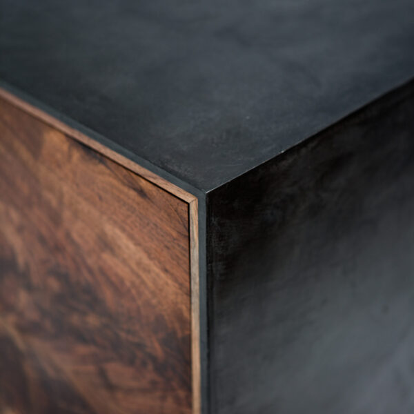 OUTSIDE IN Credenza – Wood Legs – 72”