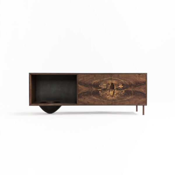 OUTSIDE IN Credenza - Wood Legs - 72''