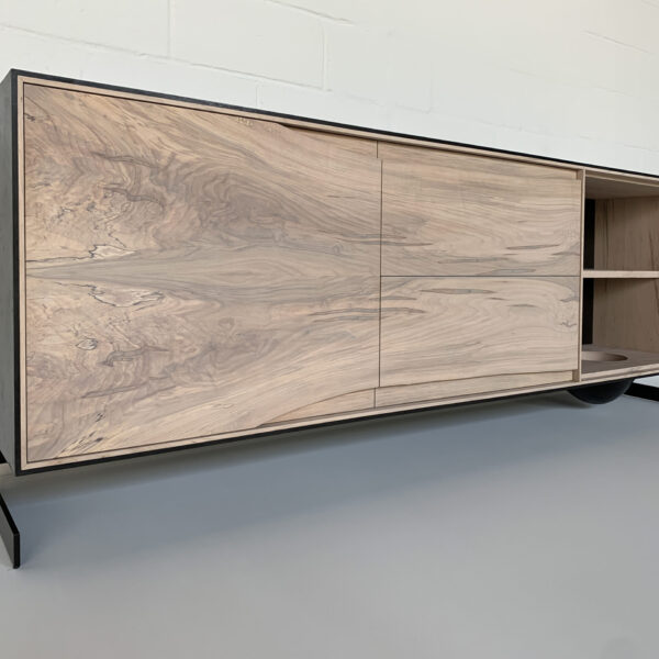 OUTSIDE IN Credenza – Metal Legs – 85”