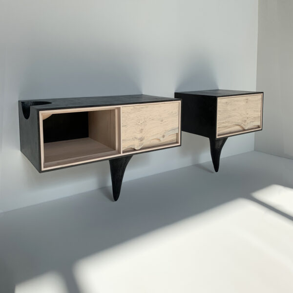 OUTSIDE IN Side Tables – Wall Mounted – Mismatched