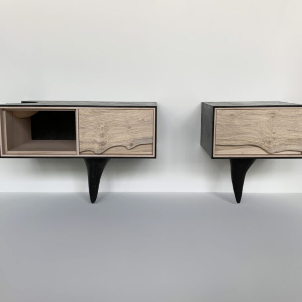 OUTSIDE IN Side Tables – Wall Mounted – Mismatched
