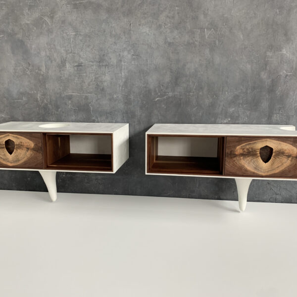 OUTSIDE IN Side Tables – Wall Mounted