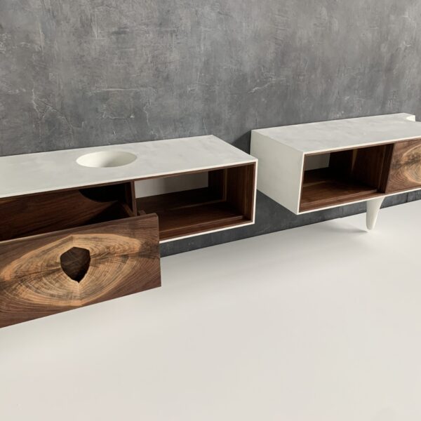 OUTSIDE IN Side Tables – Wall Mounted