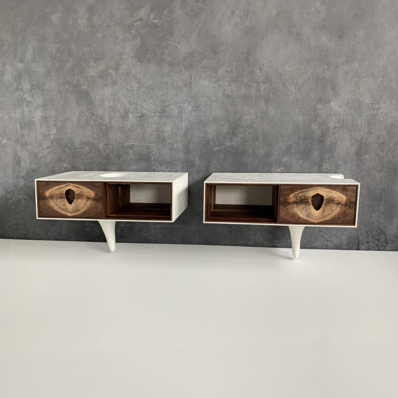 OUTSIDE IN Side Tables – Wall Mounted