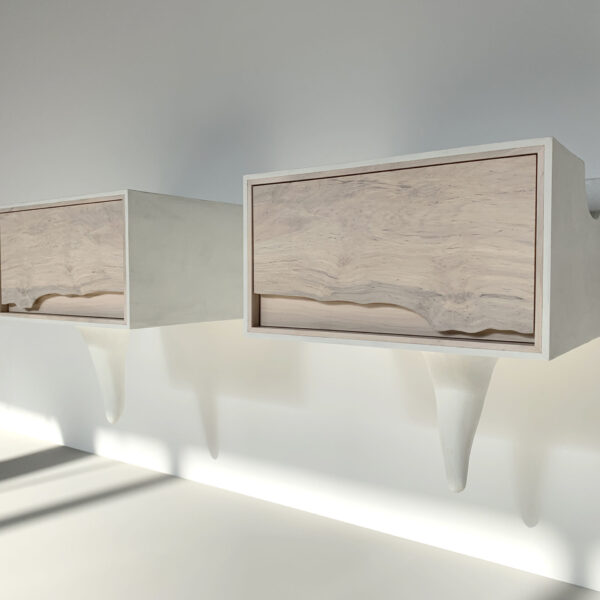 OUTSIDE IN Side Tables – Wall Mounted