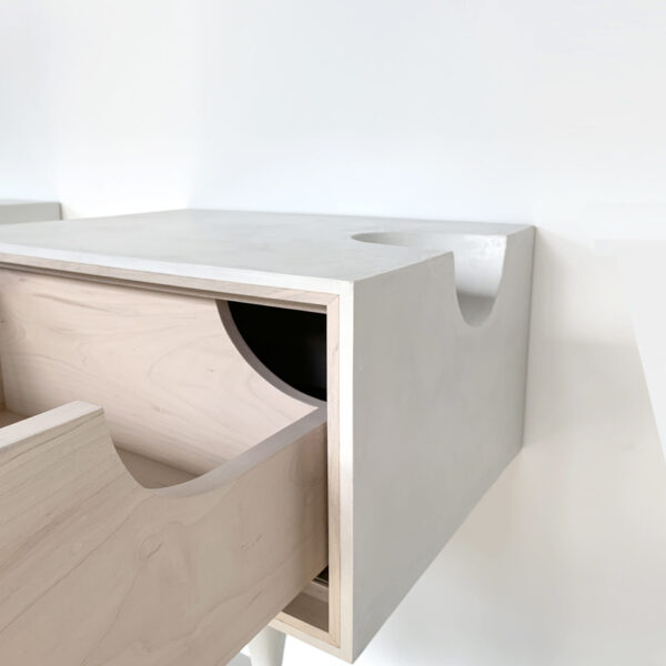 OUTSIDE IN Side Tables – Wall Mounted