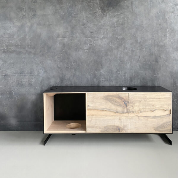 OUTSIDE IN Credenza – Metal Legs – 72”
