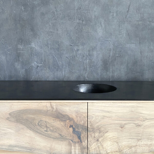 OUTSIDE IN Credenza – Metal Legs – 72”