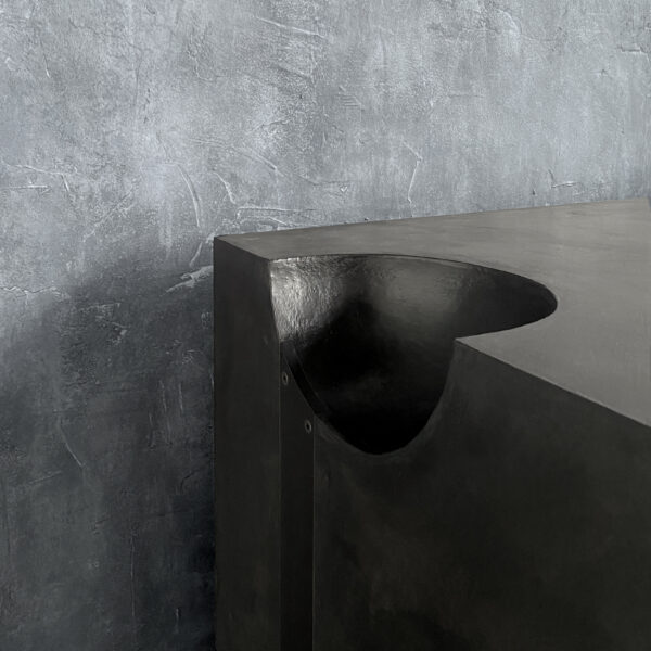 OUTSIDE IN Credenza – Metal Legs – 72”