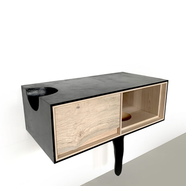OUTSIDE IN Console in Maple- Wall Mounted – 29”