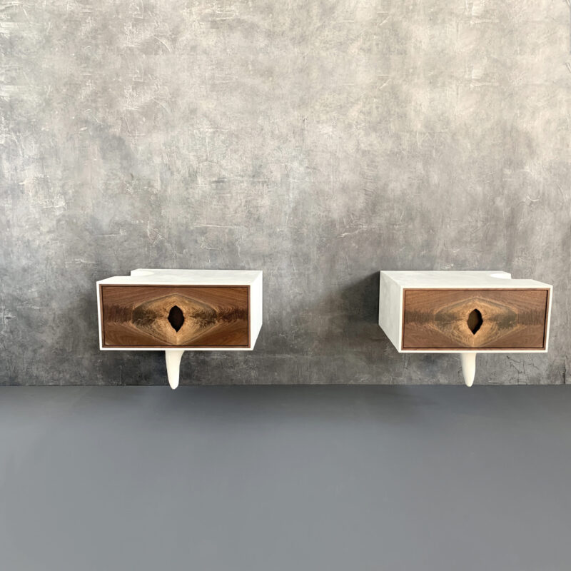 OUTSIDE IN Side Tables – Wall Mounted