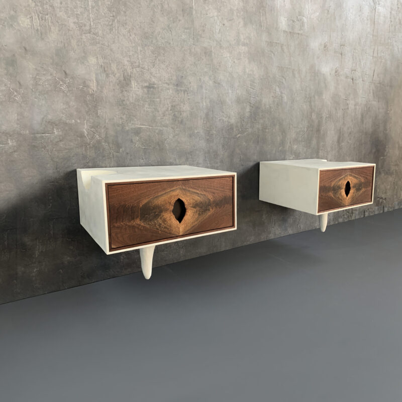 OUTSIDE IN Side Tables – Wall Mounted