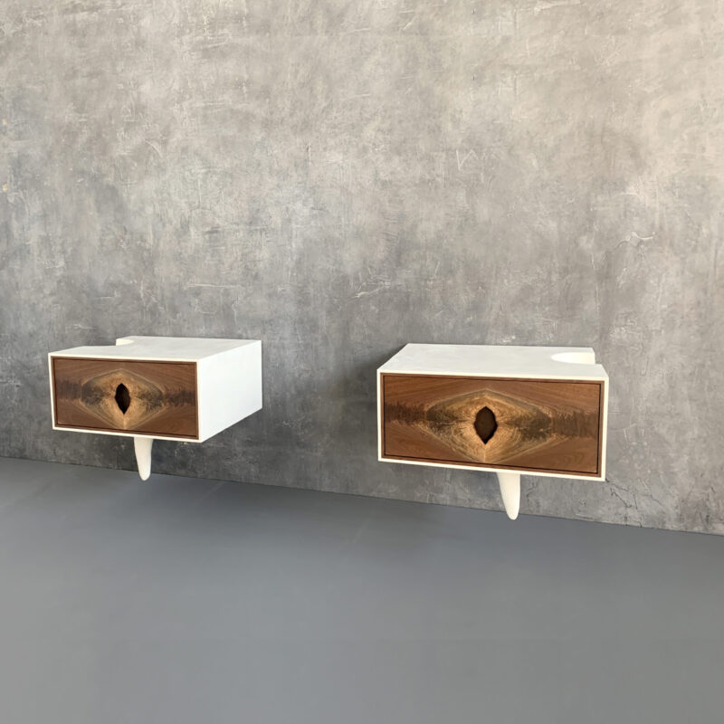 OUTSIDE IN Side Tables – Wall Mounted