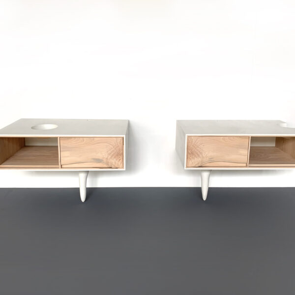 OUTSIDE IN Side Tables – Wall Mounted