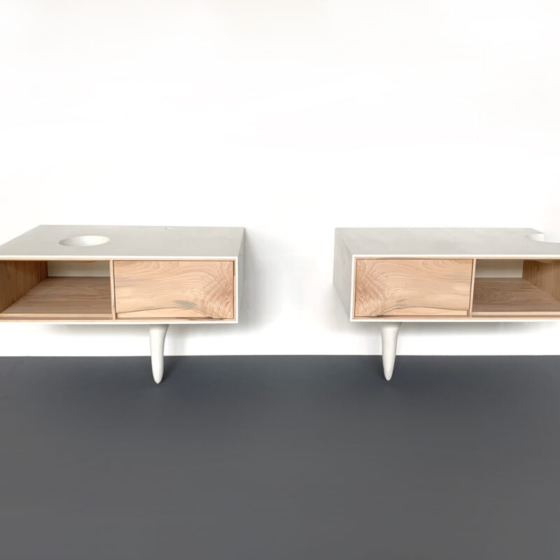 OUTSIDE IN Side Tables – Wall Mounted