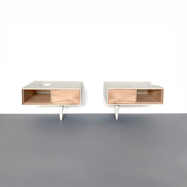 OUTSIDE IN Side Tables – Wall Mounted